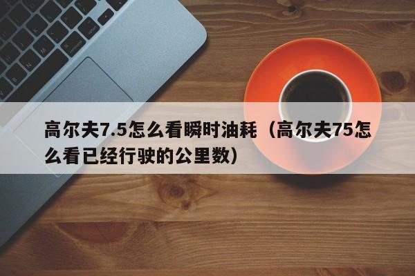 高尔夫7.5怎么看瞬时油耗（高尔夫75怎么看已经行驶的公里数）