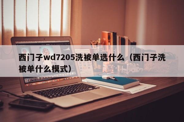 西门子wd7205洗被单选什么（西门子洗被单什么模式）