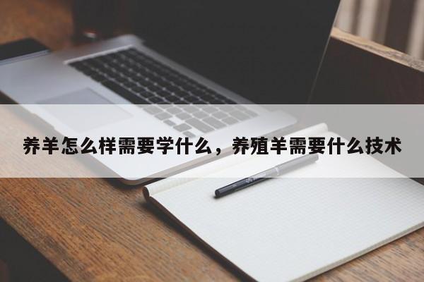 养羊怎么样需要学什么，养殖羊需要什么技术