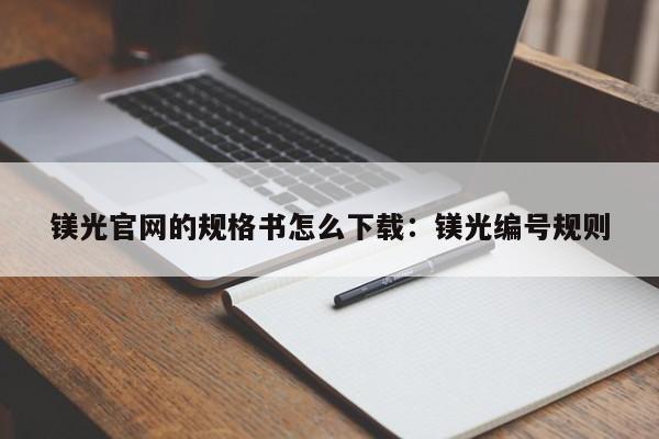 镁光官网的规格书怎么下载：镁光编号规则