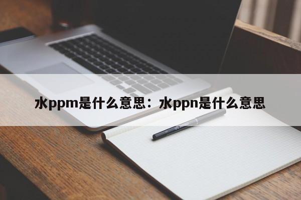 水ppm是什么意思:水ppn是什么意思