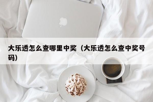 大乐透怎么查哪里中奖（大乐透怎么查中奖号码）
