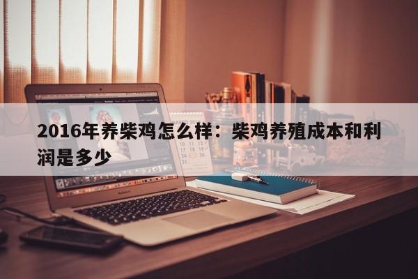 2016年养柴鸡怎么样：柴鸡养殖成本和利润是多少